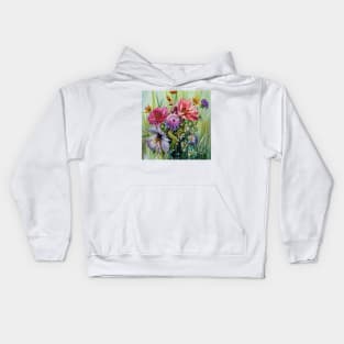 spring flowers Kids Hoodie